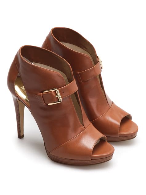 michael kors boots leather|Michael Kors isabella ankle boot.